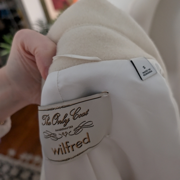 🍒BEST & FINAL🍒 Wilfred Aritzia • The Only Coat - Italian Wool & Cashmere - Picture 7 of 10
